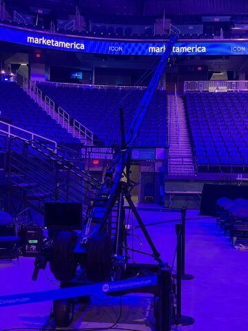 Greensboro, North Carolina, August 2024 — Market America Conference, behind the scenes on the Jib shoot.