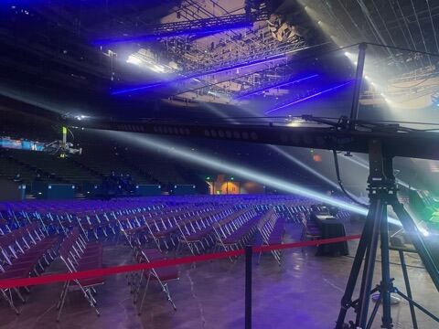Miami 2024 — Market America Conference — Jib Camera Crane