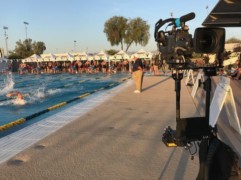 2017 ESPN Swimming — Steadicam coverage.