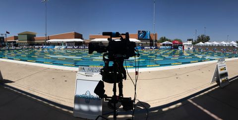 2017 ESPN Swimming — Steadicam coverage.