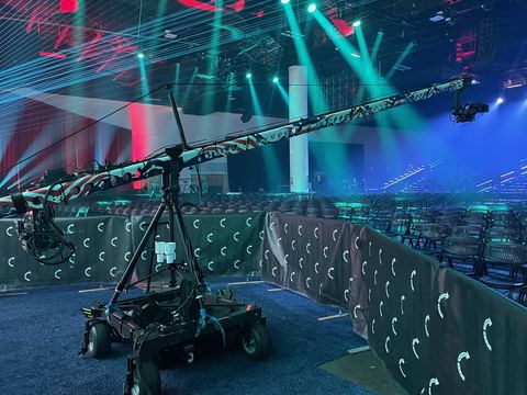 Student Action Summit 2025, Tampa — Turning Point USA — Jib Camera Crane