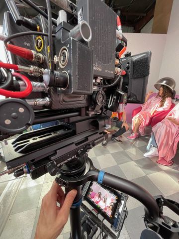 Arizona Lottery commercial, December 2022 — behind the scenes on the Jib and Steadicam shoot.