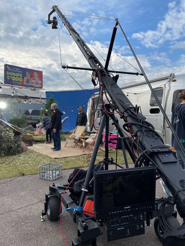 Arizona Lottery commercial, December 2022 — behind the scenes on the Jib and Steadicam shoot.