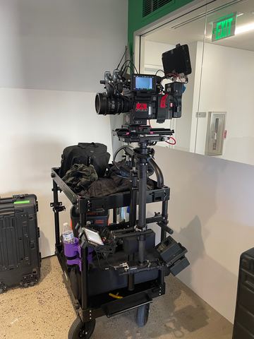 Arizona Lottery commercial, December 2022 — behind the scenes on the Jib and Steadicam shoot.