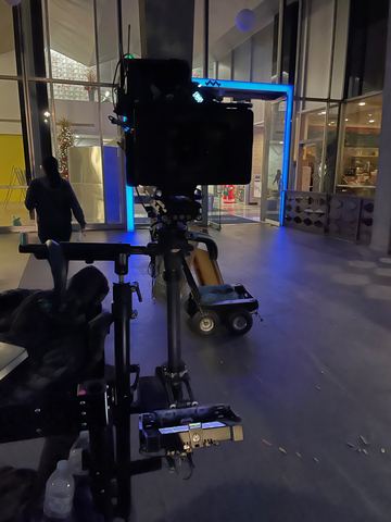 Arizona Lottery commercial, December 2022 — behind the scenes on the Jib and Steadicam shoot.