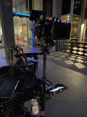 Arizona Lottery commercial, December 2022 — behind the scenes on the Jib and Steadicam shoot.