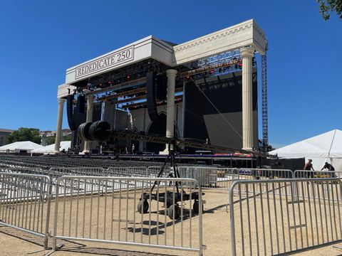 Rededicate 250, National Mall, May 2026 — on the Jib.