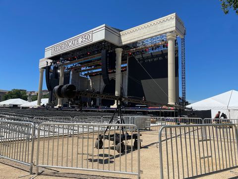 Rededicate 250, National Mall, May 2026 — on the Jib.