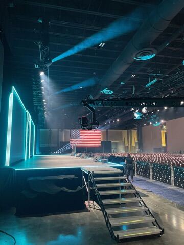 West Palm Beach 2024 — The Believers' Summit — Jib Crane