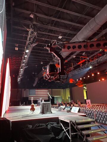 West Palm Beach 2024 — The Believers' Summit — Jib Crane